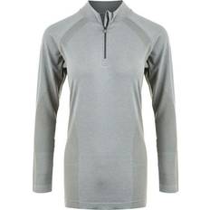 Dam - Gröna - Löpning Tröjor Endurance Halen Seamless Midlayer Women - Agave Green