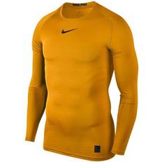 Nike pro compression Nike Pro Compression Longsleeve T-shirt Men - University Gold