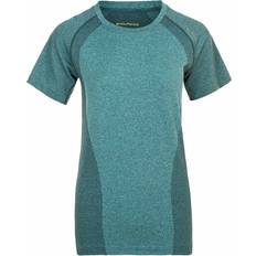 Dam - Löpning - Turkosa Överdelar Endurance Halen Seamless T-shirt Women - Ponderosa Pine