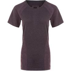 Endurance Halen Seamless T-shirt Women - Black Bean