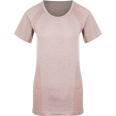 Endurance Halen Seamless T-shirt Women - Warm Taupe