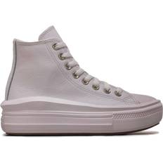 Converse chuck taylor leather white Converse Leather Chuck Taylor All Star Move W - White