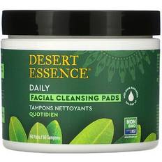 Pads Reinigungscremes & Reinigungsgele Desert Essence Daily Facial Cleansing Pads 50-pack