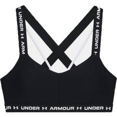 Under Armour Élasthanne/Lycra/Spandex Soutiens-gorge Under Armour Brassière Femme Crossback Noir