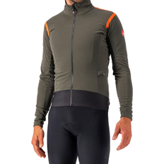 Castelli alpha ros 2 jacket Castelli Alpha ROS 2 Light Jacket Men - Military Green/Fiery Red/Black