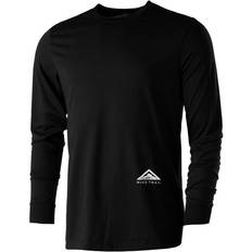 Nike Dri FIT Long-Sleeve Trail Running T-shirt Men - Black