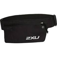 Elastane/Lycra/Spandex - Unisex Running Belts 2XU Run Belt Unisex - Black/Black