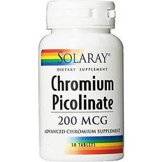 Solaray Vitaminas y Suplementos Solaray Chromium Picolinate 200mcg 50 pcs