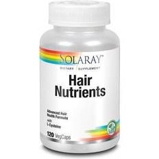 L-Cisteína Suplementos Solaray Hair Nutrients 60 pcs