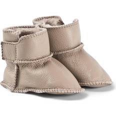 Nahka Vauvan tossut Little Jalo Lambskin Booties -Taupe