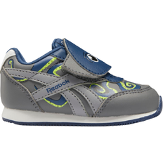 Reebok Infant Royal Classic Jogger 2 - Pure Grey 6/Batik Blue/Acid Yellow