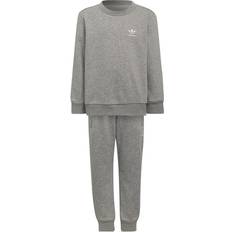 XXS Tracksuits adidas Kid's Adicolor Crew Set - Medium Grey Heather (HC9513)