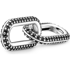 Pandora Me Styling Pavé Double Link Charm - Silver/Black