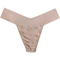 Hanky Panky Breathe Natural Rise Thong - Taupe