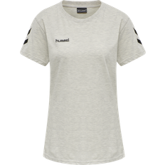 Beige - Mujer Camisetas Hummel Camiseta Mujer HmlGO - Beige