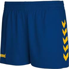 Hummel Core Shorts Women - True Blue/Yellow