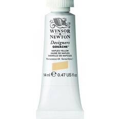 Gula Akvarellfärger Winsor & Newton Designers Gouache Naples Yellow 14ml