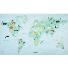 World Map Deluxe Carpet
