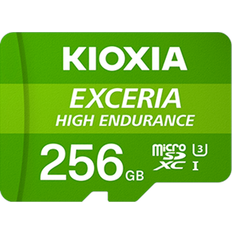 256 GB Tarjetas de Memoria & Memorias USB Kioxia Exceria High Endurance microSDXC Class 10 UHS-I U3 V30 A1 256GB