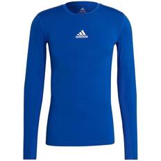 Compression t shirt adidas Techfit Compression Long Sleeve T-shirt Men - Team Royal Blue