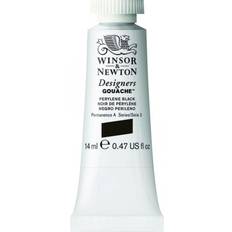 Svarte Akvarellmaling Winsor & Newton Designers Gouache Perylene Black 14ml