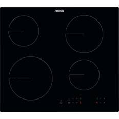 Encimeras Zanussi ZHRN642K Negro Integrado 60 cm