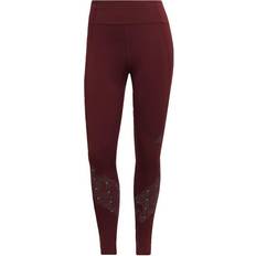 Adidas · own the run 7 8 løbetights damer adidas Own The Run Radically Reflective 7/8 Tights Women - Shadow Red