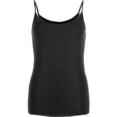 Luxury Spaghetti Top - Black 