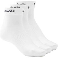 Reebok Man Ondergoed Reebok Active Core Ankle Socks 3-Pack Men - White