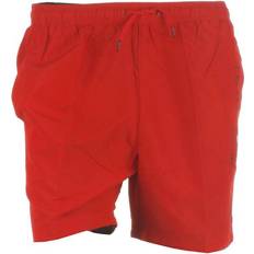 Tommy Hilfiger Costumi da bagno Tommy Hilfiger Logo Regular Fit Mid Length Swim Shorts - Primary Red (UB0UB00378)