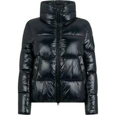 Save The Duck Isla Quilted Puffer Jacket - Black