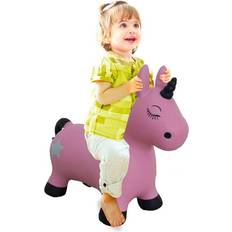 Jumping Animal Bouncer Unicorn with Pump