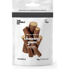 Chewing gum The Humble Co. Chewing Gum Licorice 19g 10stk