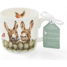 Royal Worcester Wrendale Designs Hee Haw Donkey Mugg 31cl