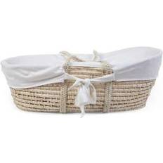 Childhome Moses Basket Cover Jersey Off White 17.7x33.5"