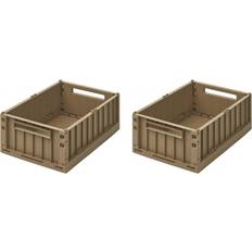 Bruin Opbergdozen Liewood Weston Storage Box Medium 2-pack