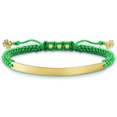 Thomas Sabo Love Bridge Bracelet - Gold/Green