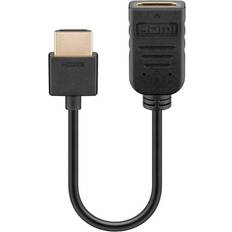 ClickTronic HDMI-kabler ClickTronic Flex HDMI-HDMI M-F 0.1m