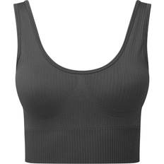 Tridri Multisport Ribbed Seamless 3D Bra - Charcoal