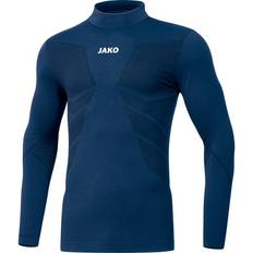 JAKO Camiseta À col relevé Comfort 2.0 - Bleu