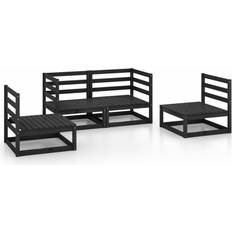 vidaXL 3075383 Outdoor Lounge Set, Table incl. 4 Sofas