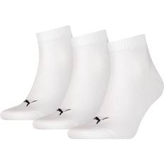 Puma Unisex Socks Puma Quarter Training Ankle Socks 3-pack Unisex - White