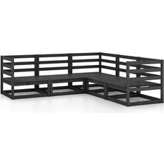 5 Loungesæt Havemøbler vidaXL 3075725 Loungesæt, borde inkl. 5 sofaer