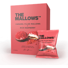 The Mallows Caramel Filled Mallows + Rich Raspberry 55g 5stk