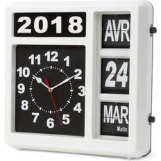 Perel Flip Wall Clock 31cm