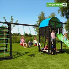 Jungle Gym Play Tower Complete Villa Incl Climb Module X'tra Excl Slide