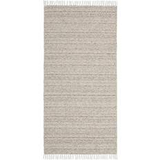 Bomull - Enfärgad Dörrmattor Horredsmattan Svea Grå, Beige 70x380cm
