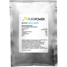 Recovery drink Purepower Recovery Drink Blueberry Vanilla 50g