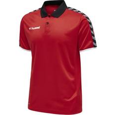 Fitness - Herren Poloshirts Hummel Authentic Functional Jersey Polo Shirt Men - Red