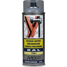 Argent - Brillant Peintures Motip RAL 7001 Peinture laque Argent, Gris 0.4L